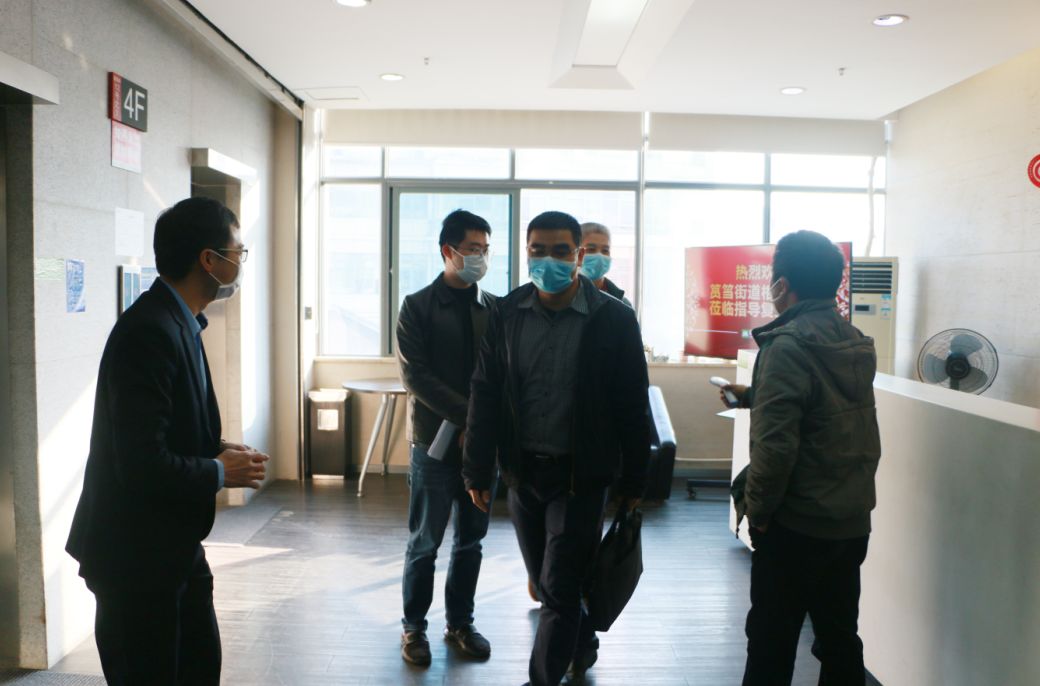 万众一心，，，，携手抗疫 | 筼筜街道主任苏克一行莅临1277星际电子指导复工情形